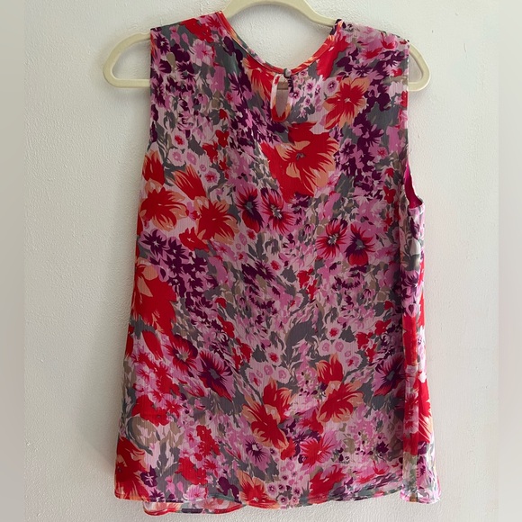 ALFANI Floral Blouse Size 16 - Picture 3 of 11